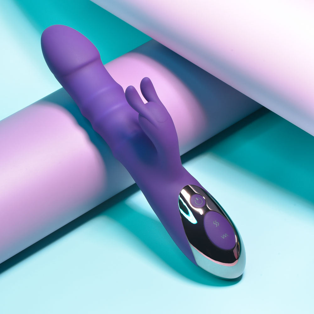 Playboy Pleasure HOP TO IT -  23.5 cm USB Rechargeable Rabbit Vibrator