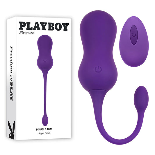 Playboy Pleasure DOUBLE TIME -  USB Rechargeable Vibrating Kegel Balls