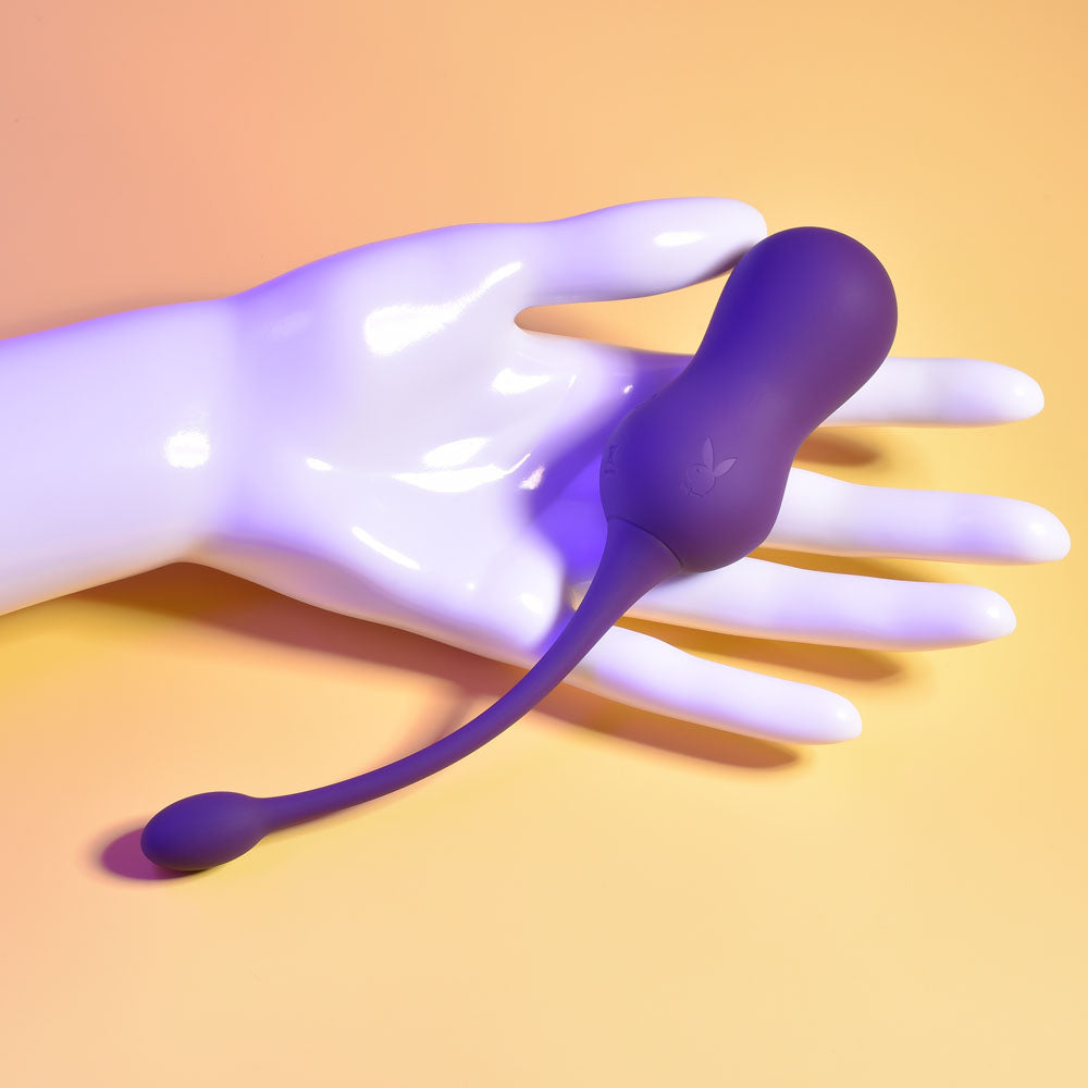 Playboy Pleasure DOUBLE TIME -  USB Rechargeable Vibrating Kegel Balls