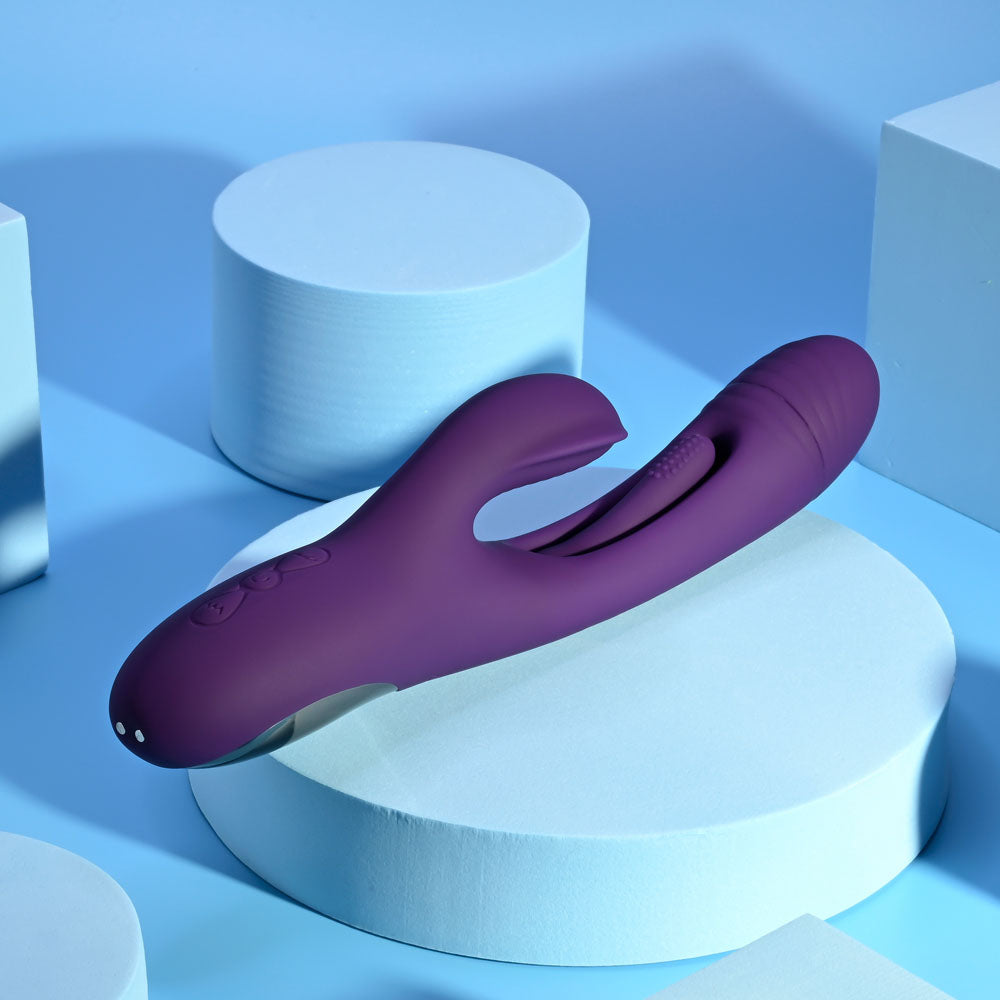 Playboy Pleasure THE THRILL -  24.4 cm USB Rechargeable Rabbit Vibrator