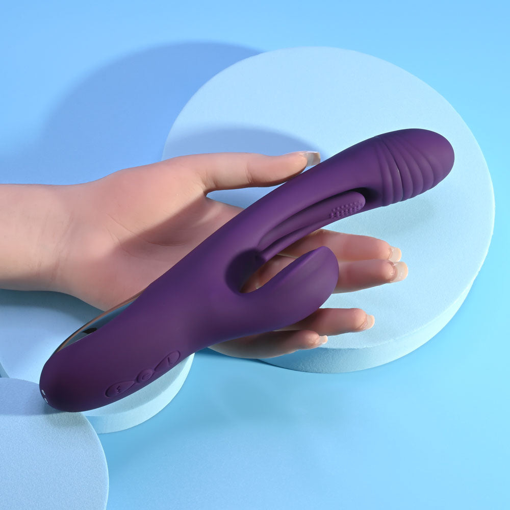 Playboy Pleasure THE THRILL -  24.4 cm USB Rechargeable Rabbit Vibrator