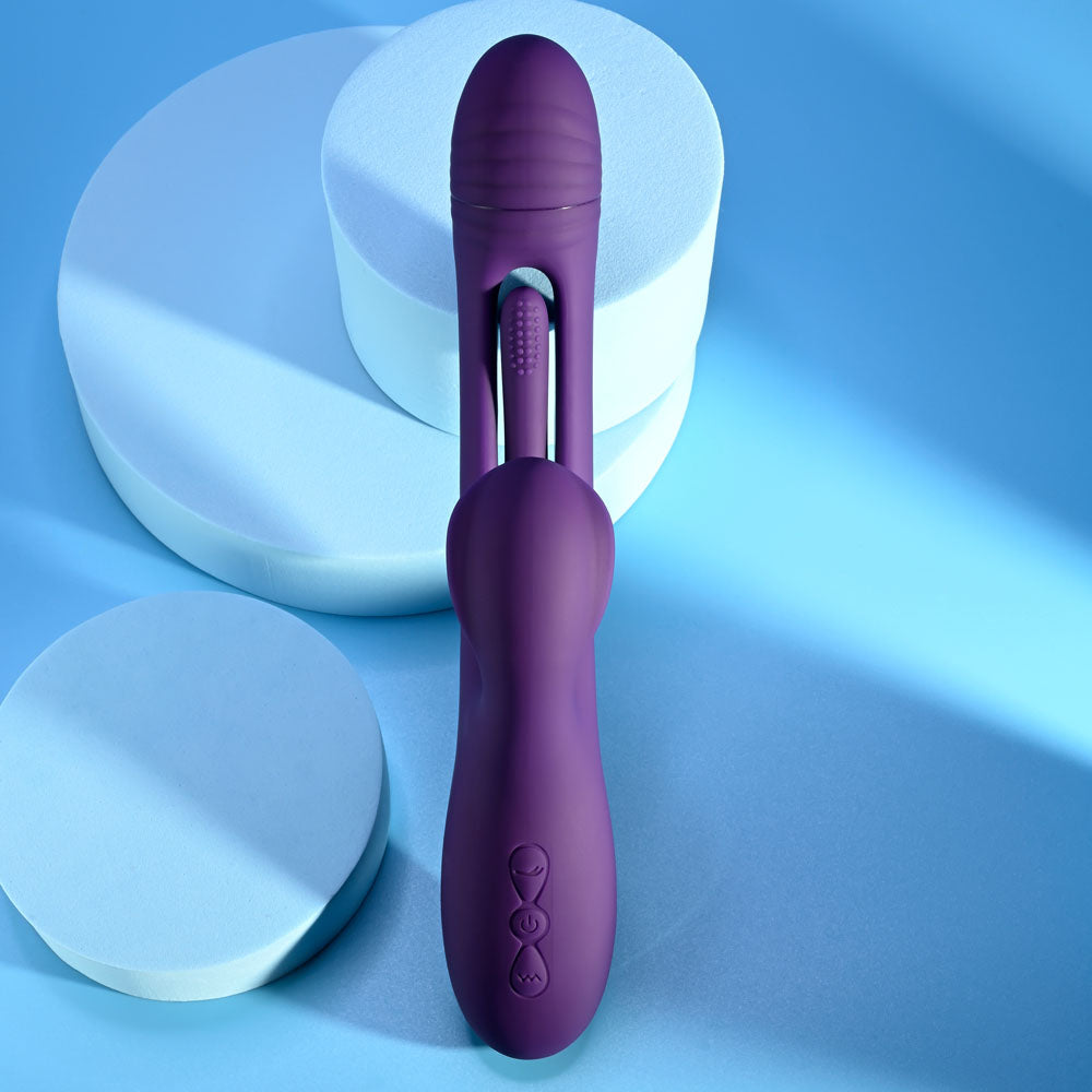 Playboy Pleasure THE THRILL -  24.4 cm USB Rechargeable Rabbit Vibrator