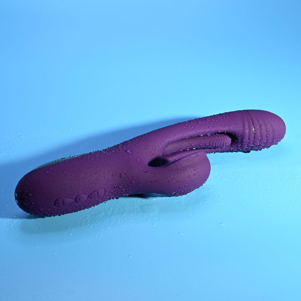 Playboy Pleasure THE THRILL -  24.4 cm USB Rechargeable Rabbit Vibrator