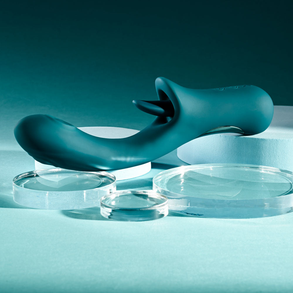 Playboy Pleasure HARMONY -  22.9 cm USB Rechargeable Vibrator with Clitoral Flicker