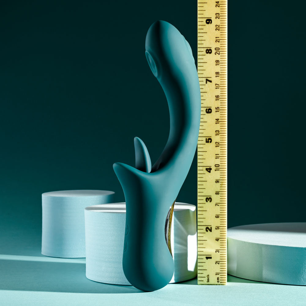 Playboy Pleasure HARMONY -  22.9 cm USB Rechargeable Vibrator with Clitoral Flicker