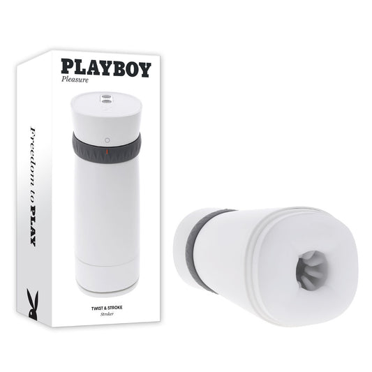 Playboy Pleasure TWIST & STROKE -  USB Rechargeable Heating Stroker with UV Cleaning