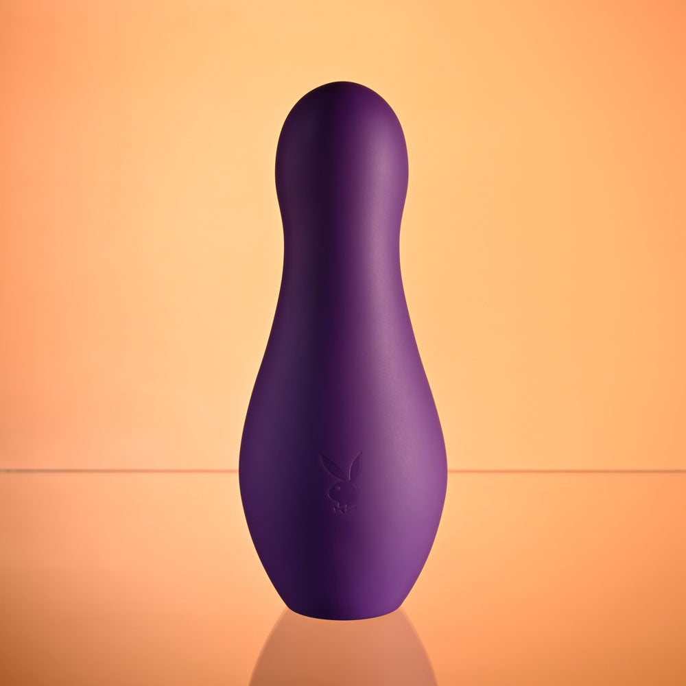 Playboy Pleasure THE JET SET - VIBRATOR -  10.2 cm Vibrator with Self Charging Case