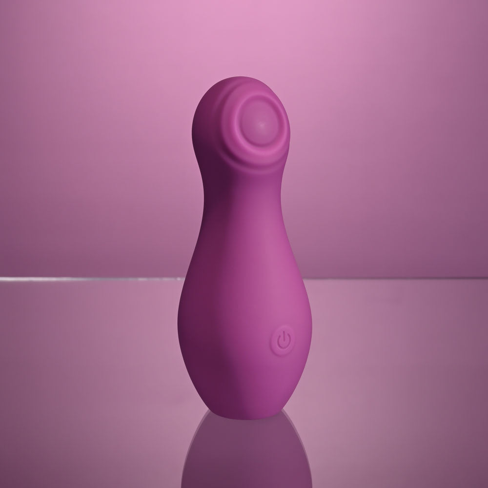 Playboy Pleasure THE JET SET - TAPPING -  10.2 cm Tapping Stimulator with Charging Case