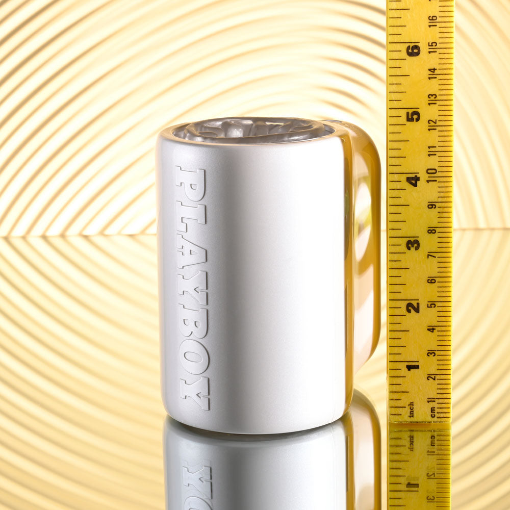 Playboy Pleasure SPIN DOCTOR -  USB Rechargeable Vibrating & Spinning Stroker