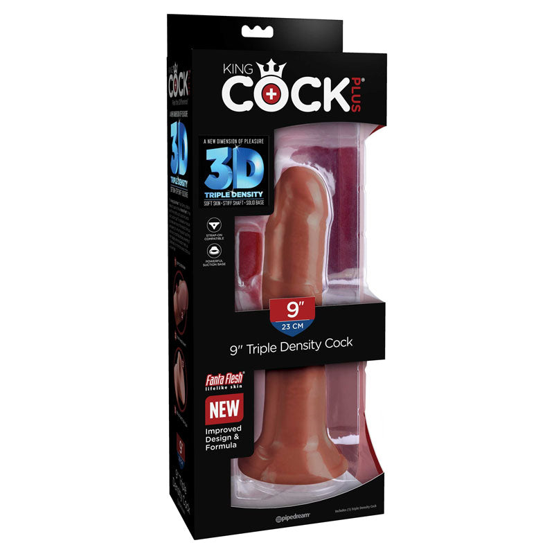 King Cock Plus 8'' Triple Density Cock -  20.3 cm Dong