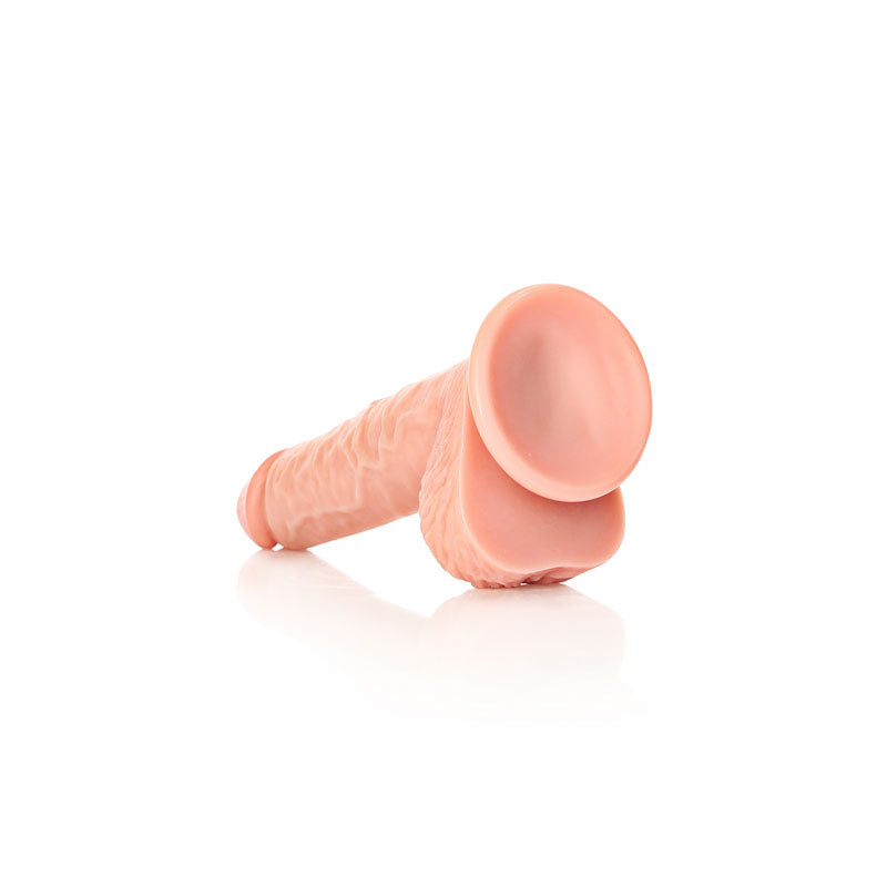 REALROCK Straight Realistic Dildo with Balls - 20.5 cm -  20.5 cm (8'') Dong