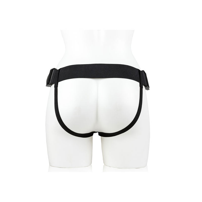 REALROCK Hollow Strap-On with Balls - 18 cm  -  18 cm Hollow Strap-On
