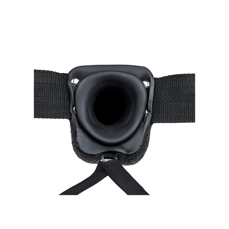 REALROCK Hollow Strapon with Balls - 23 cm  -  23 cm Hollow Strap-On