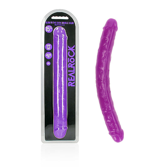 REALROCK 38 cm Double Dong Glow -  -  38 cm (15'') Double Dong