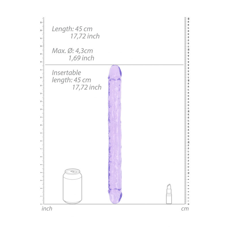 REALROCK 45 cm Double Dong -  -  45 cm (18'') Double Dong