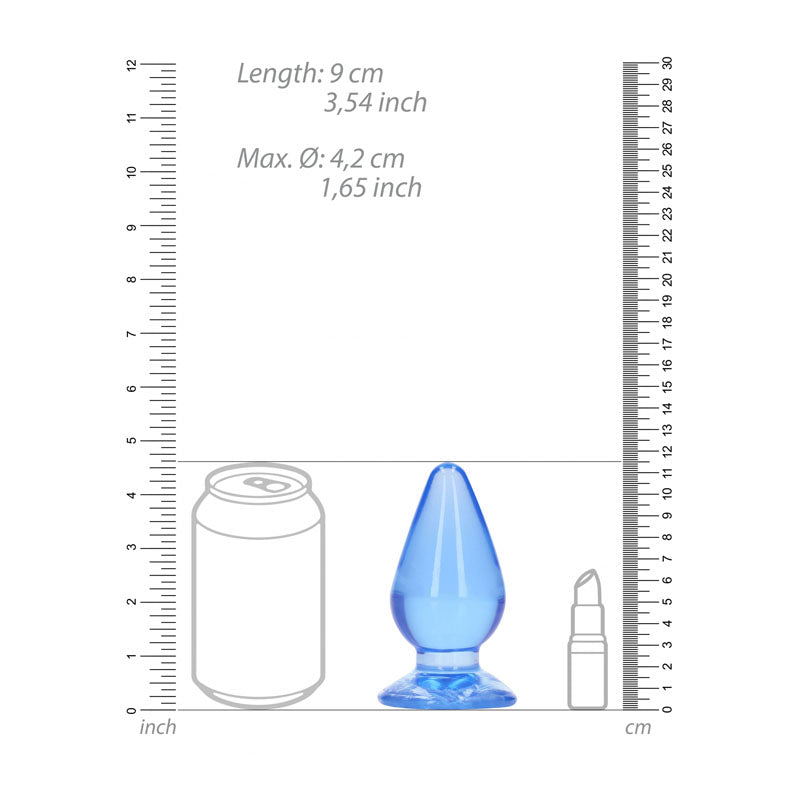 REALROCK 11.5 cm Anal Plug -  -  11.5 cm (4.5'') Butt Plug