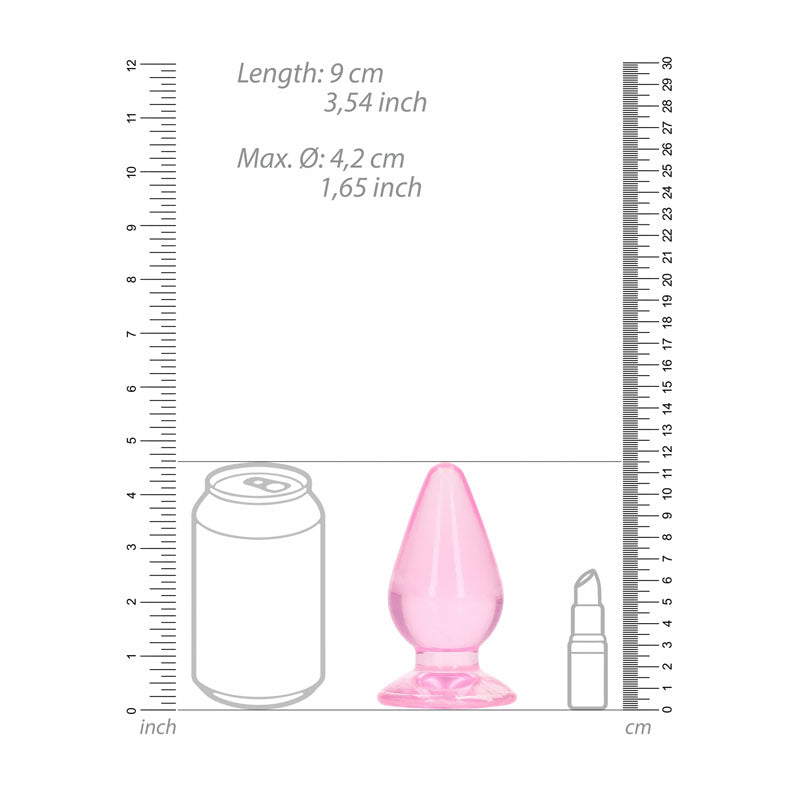 REALROCK 11.5 cm Anal Plug -  -  11.5 cm (4.5'') Butt Plug