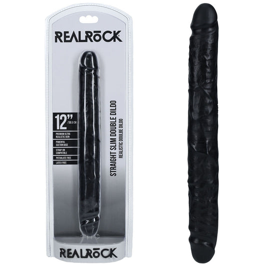 REALROCK 30cm Slim Double Dildo -  -  30 cm (12'') Double Dong