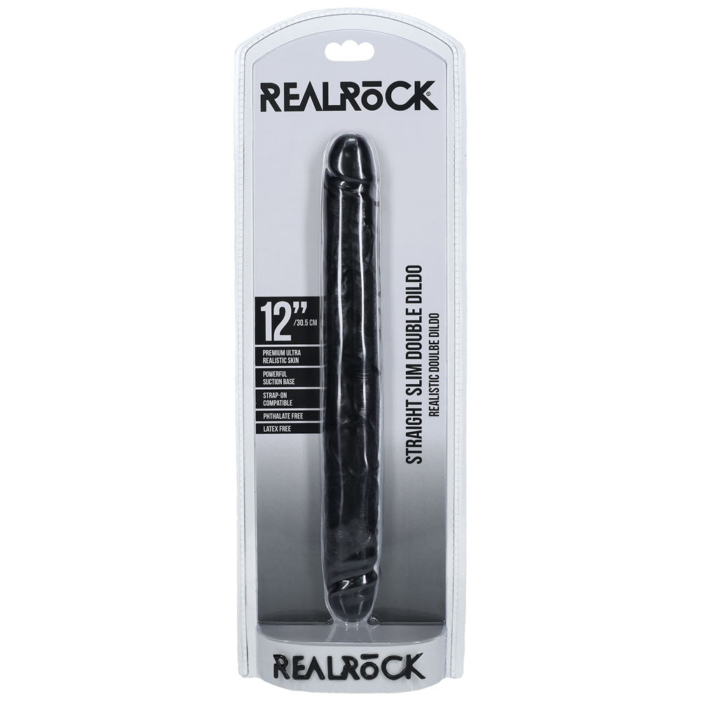 REALROCK 30cm Slim Double Dildo -  -  30 cm (12'') Double Dong
