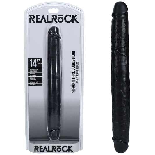REALROCK 35cm Thick Double Dildo -  -  35 cm (14'') Thick Double Dong