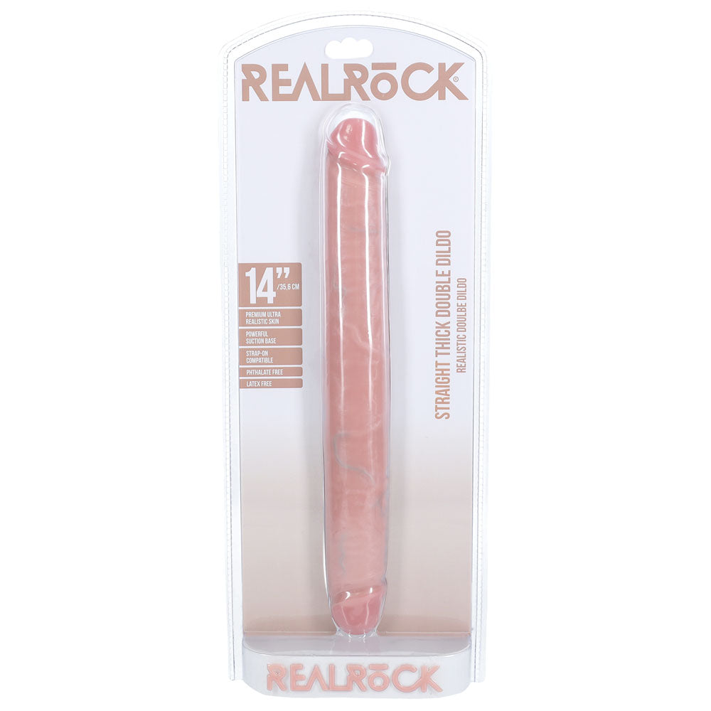 REALROCK 35cm Thick Double Dildo -  -  35 cm (14'') Thick Double Dong