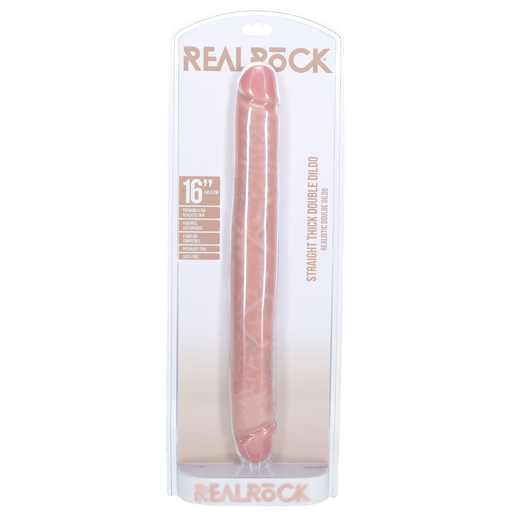 REALROCK 40cm Thick Double Dildo -  -  40 cm (16'') Thick Double Dong