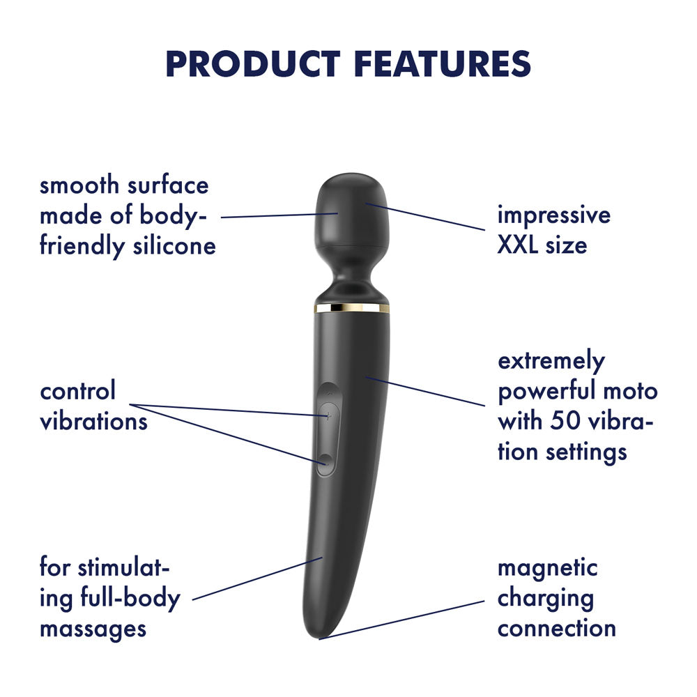 Satisfyer Wand-er Woman -  USB Rechargeable Massager Wand