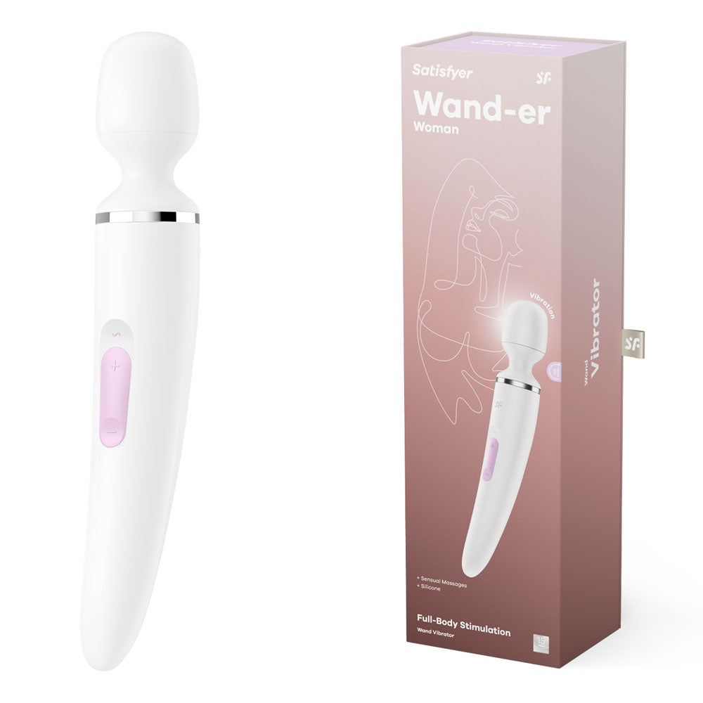 Satisfyer Wand-er Woman -  USB Rechargeable Massager Wand