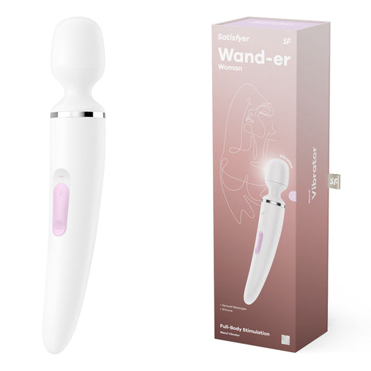 Satisfyer Wand-er Woman -  USB Rechargeable Massager Wand