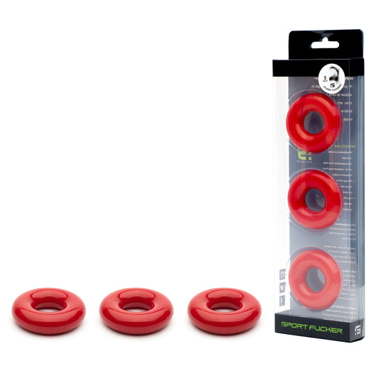 Sport Fucker Rubber Cockring -  Cock Ring