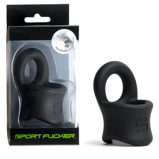 Sport Fucker Baller Ring -  Liquid Silicone Cock Ring with Ball Stretcher