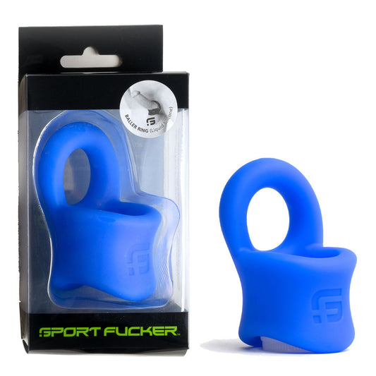 Sport Fucker Baller Ring -  Liquid Silicone Cock Ring with Ball Stretcher