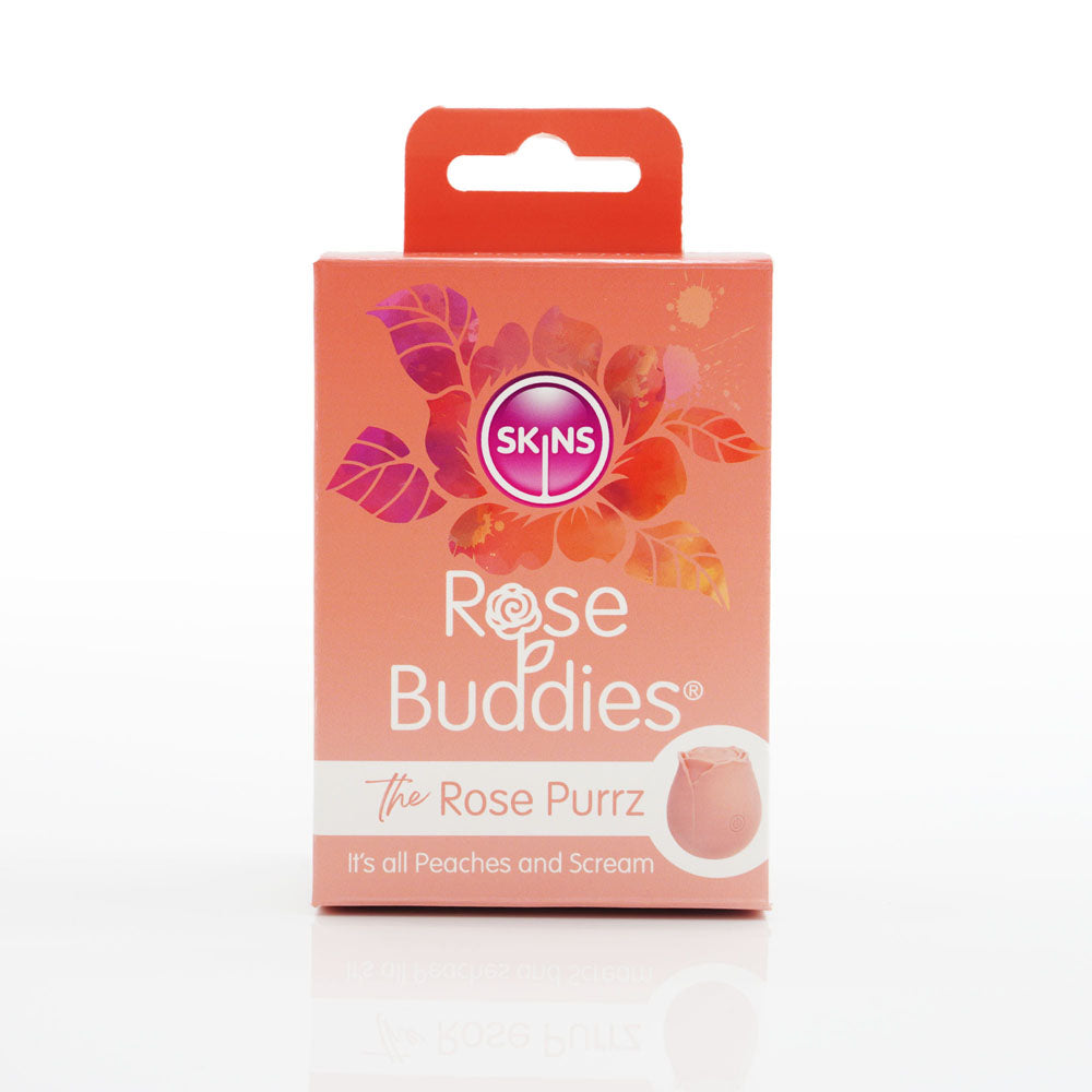 Skins Rose Buddies - The Rose Purrz - Light  USB Rechargeable Pulsing Rose Stimulator