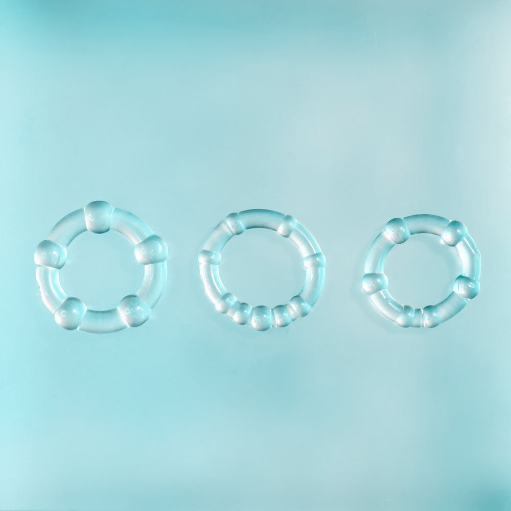 Selopa ERECTION RINGS -  Cock Rings - Set of 3