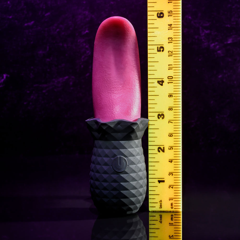 Selopa TONGUE TEASER - /Black USB Rechargeable Vibrating Tongue Stimulator