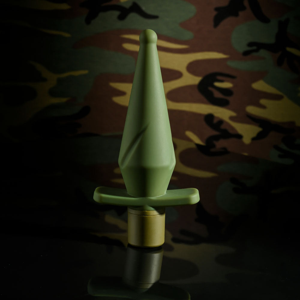Selopa THE PRIVATE -  13 cm USB Rechargeable Vibrating Butt Plug