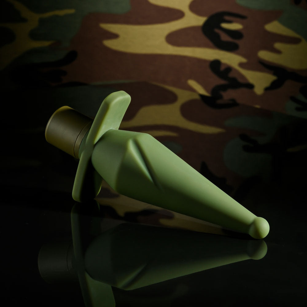 Selopa THE PRIVATE -  13 cm USB Rechargeable Vibrating Butt Plug