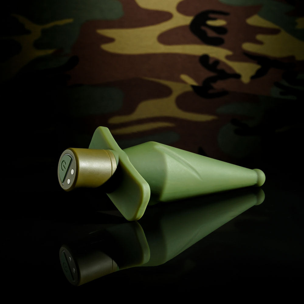 Selopa THE PRIVATE -  13 cm USB Rechargeable Vibrating Butt Plug