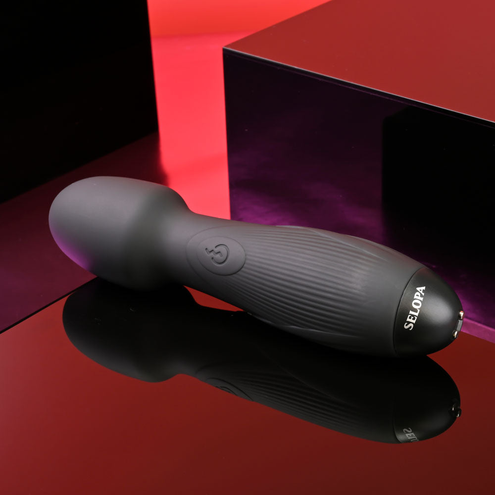 Selopa POWER TRIP -  18.8 cm USB Rechargeable Massage Wand