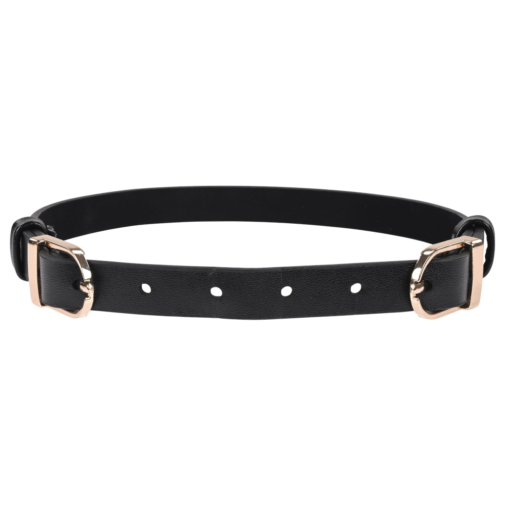 Sex & Mischief Double Buckle Day Collar -  Collar