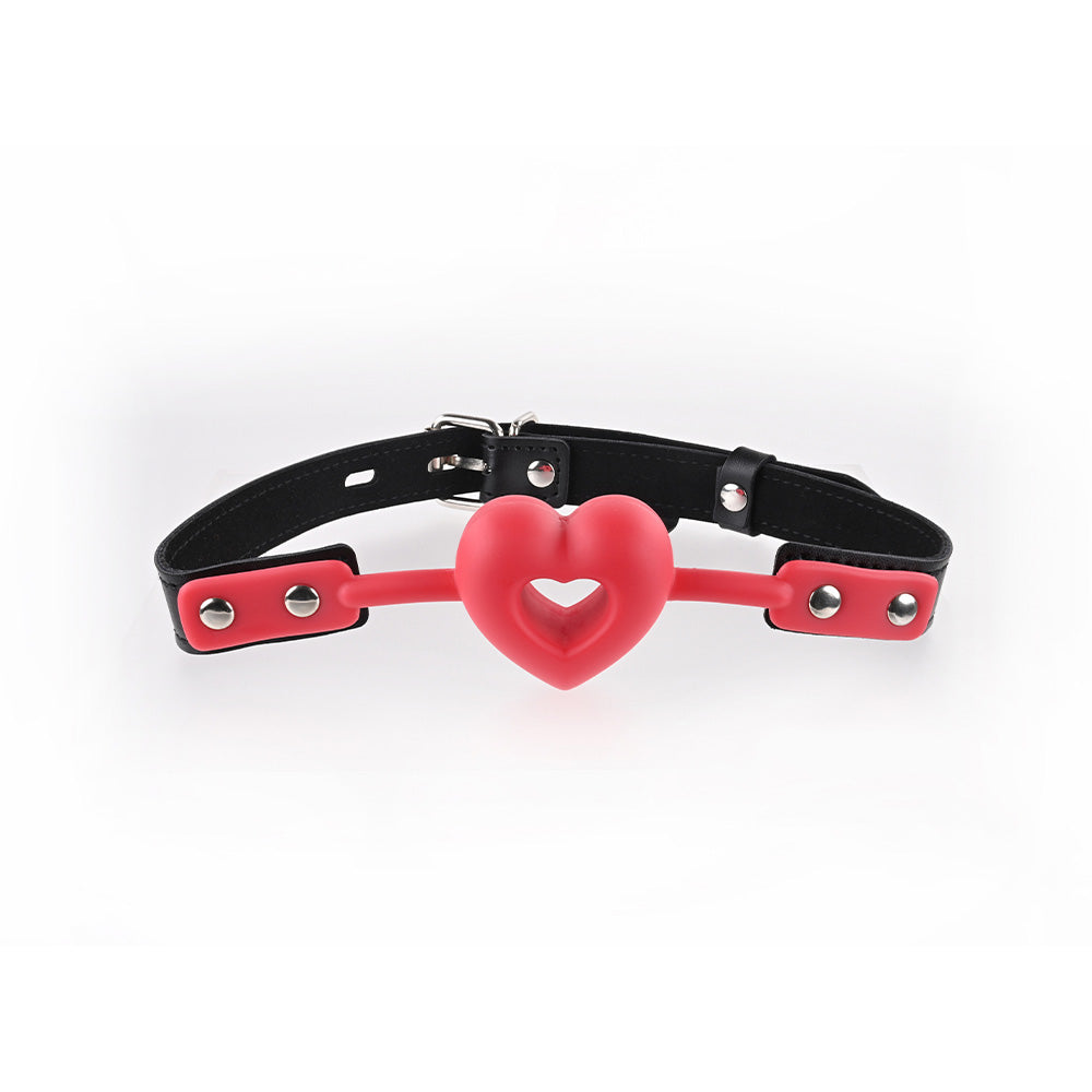 Sex & Mischief Amor Ball Gag - /Black Mouth Restraint