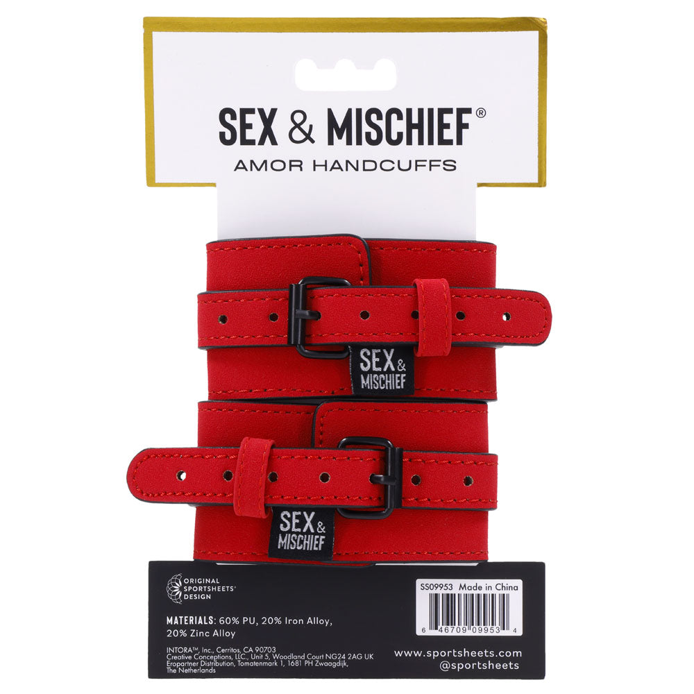 Sex & Mischief Amor Handcuffs -  Restraints