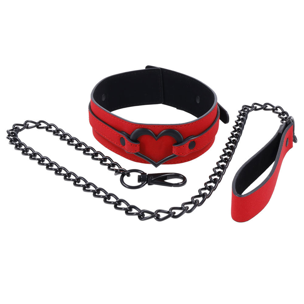Sex & Mischief Amor Collar and Leash -  Restraint