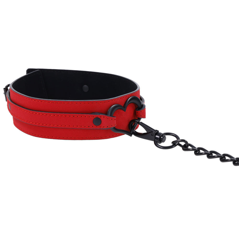 Sex & Mischief Amor Collar and Leash -  Restraint