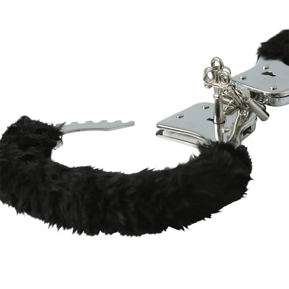 Sex & Mischief Furry Handcuffs -  -  Restraints