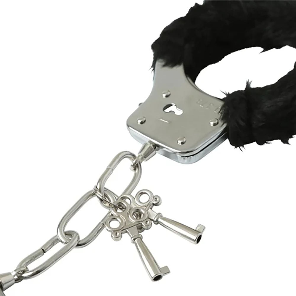 Sex & Mischief Furry Handcuffs -  -  Restraints