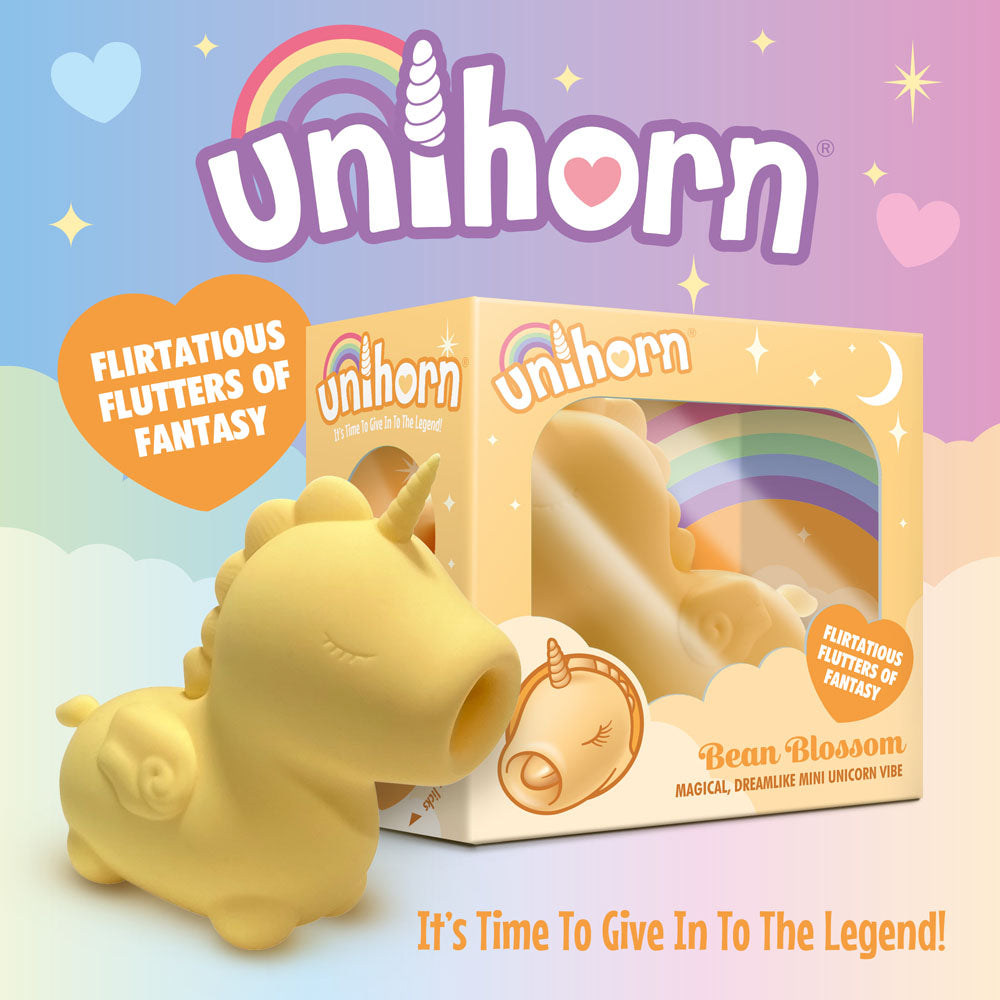 Unihorn - Bean Blossom -  USB Rechargeable Flicking Stimulator