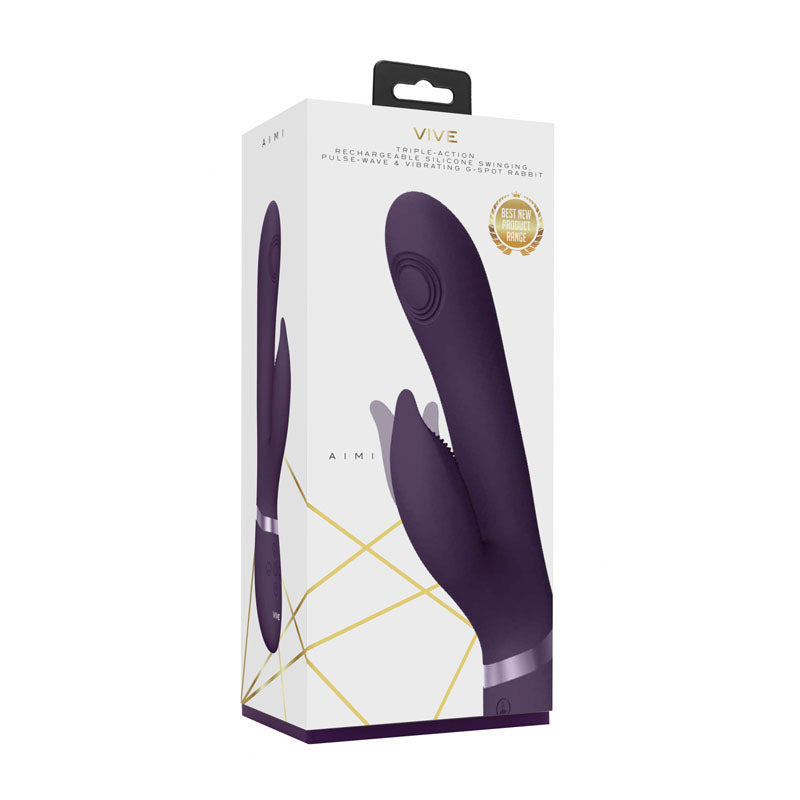 VIVE Aimi -  -  22.3 cm USB Rechargeable Rabbit Vibrator