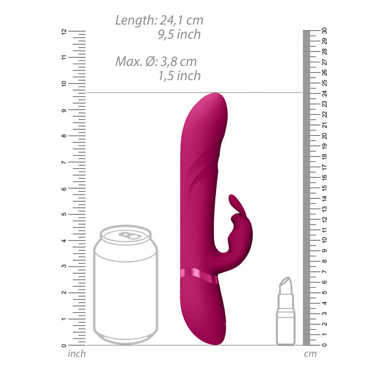 VIVE Nari -  -  24.1 cm USB Rechargeable Rabbit Vibrator