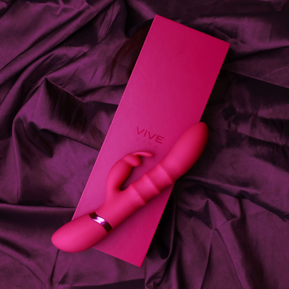 VIVE Sora -  -  24.2 cm USB Rechargeable Rabbit Vibrator